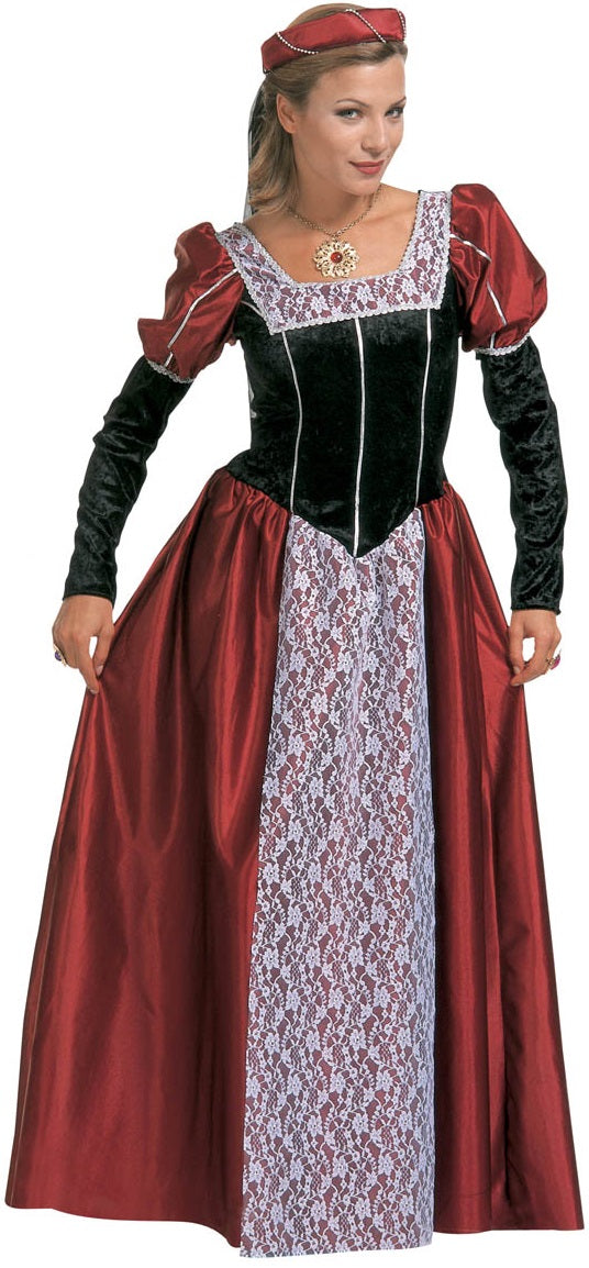 Schlossdame Kostüm Mittelalter für Damen