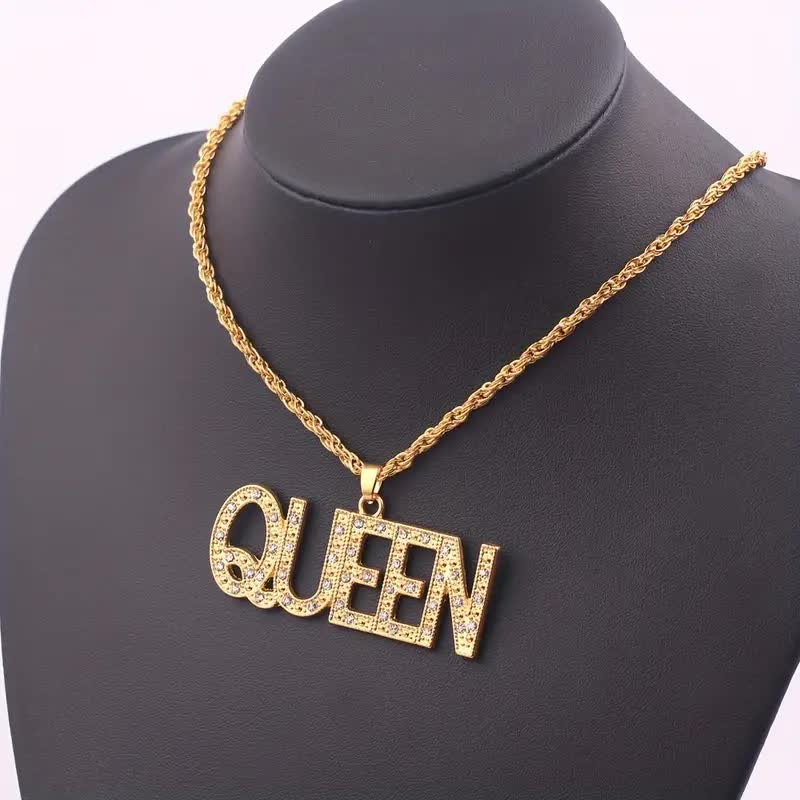 QUEEN Halskette – Gangsta Kette Königin