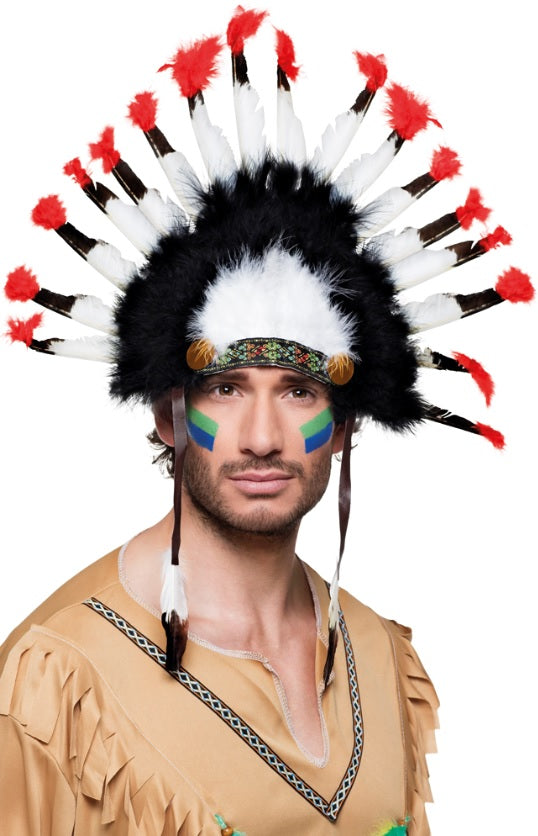 Indianer Kopfschmuck Häuptling
