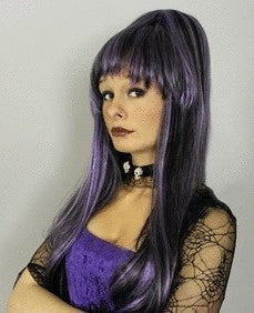 Morticia Perücke – Vampir & Hexe