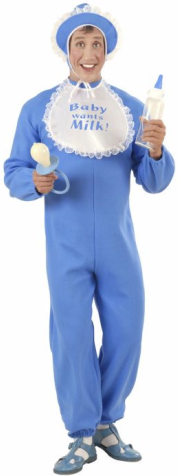Baby Kostüm für Erwachsene – lustiges Babykostüm