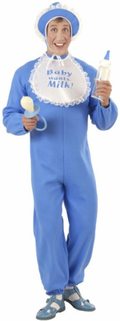 Baby Kostüm für Erwachsene – lustiges Babykostüm
