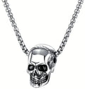 Totenkopf Anhänger – Rocker & Biker Kette