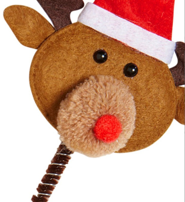 Rentier Kopfschmuck Advent – Geweih mit Gesichtern