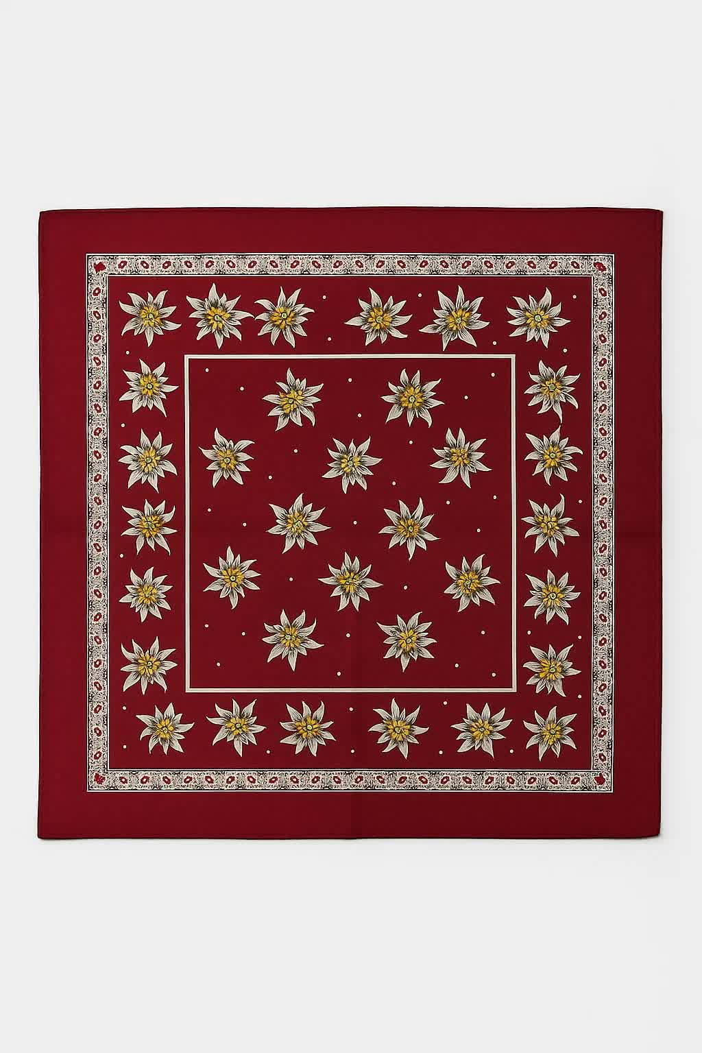 Edelweiss Halstuch – Jodel & Älpler