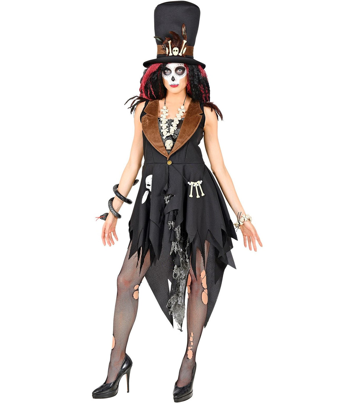 Voodoo Priesterin Kostüm – Voodoo Kleid für Damen