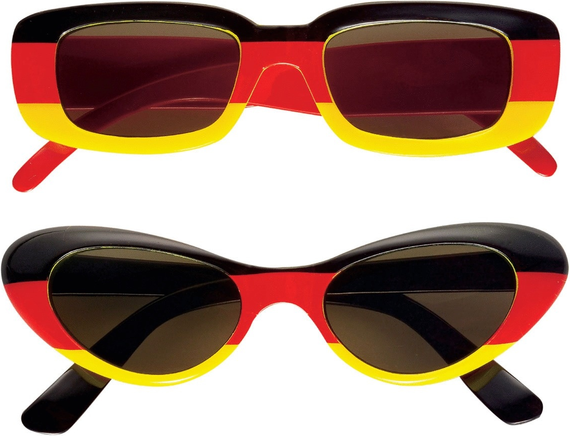 Brille im Länder Motiv