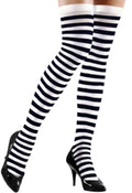 Overknees gestreift – Tights Pantomime