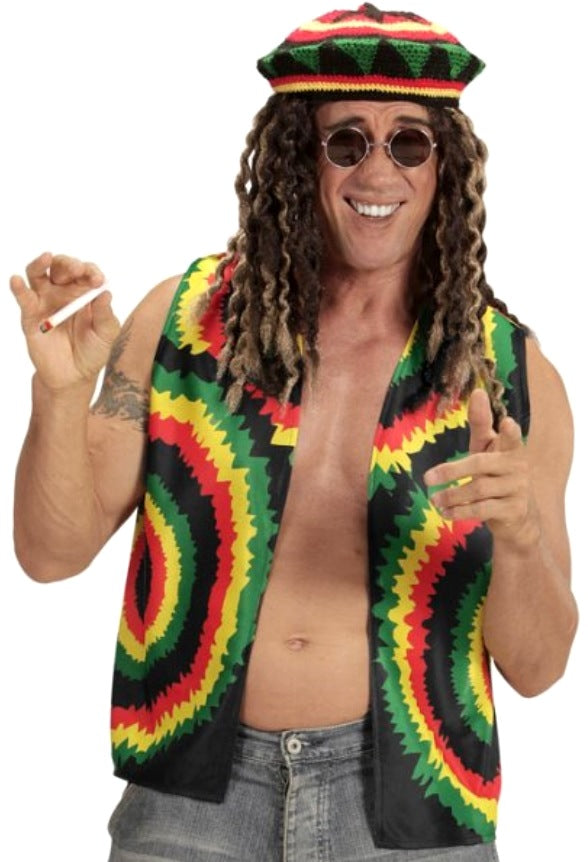 Reggae Weste – Rasta Gilet