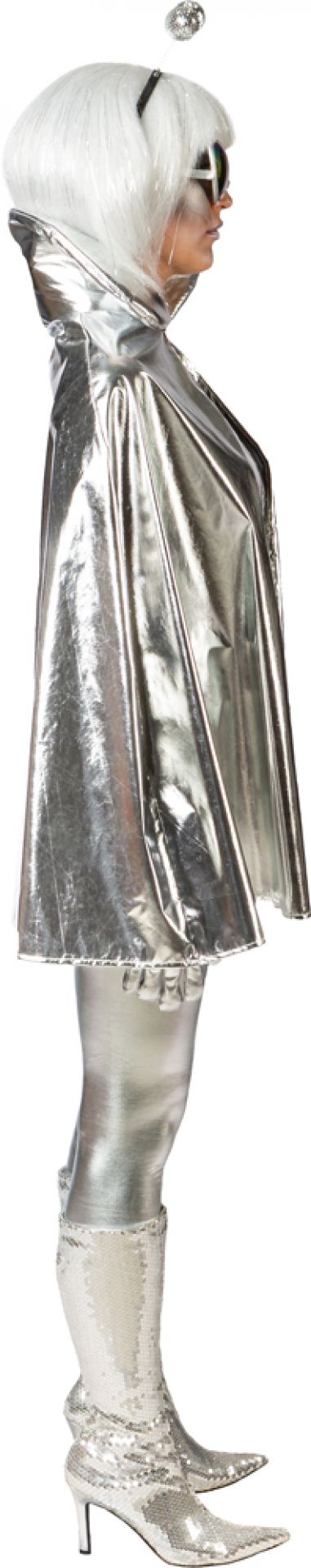 Space Cape mit Kragen – Alien Umhang