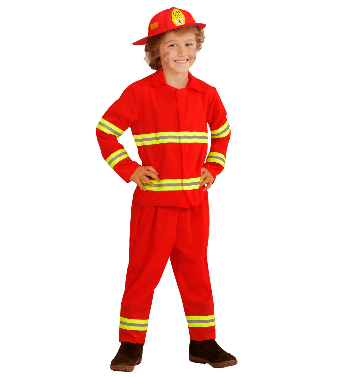 Feuerwehrmann Kostüm für Jungen