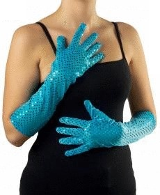 Pailletten Handschuhe – Glitzer