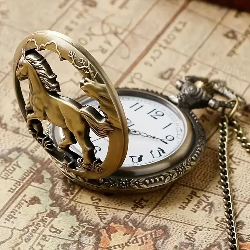 Pferd Taschenuhr – Cowboy Western