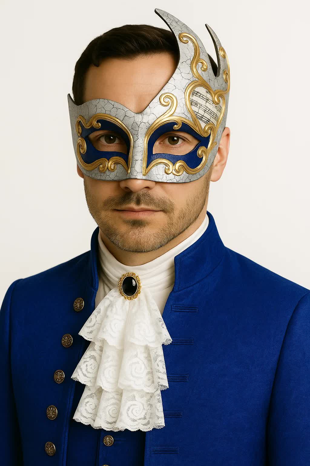 Venezianische Augenmaske Herren – Spezial