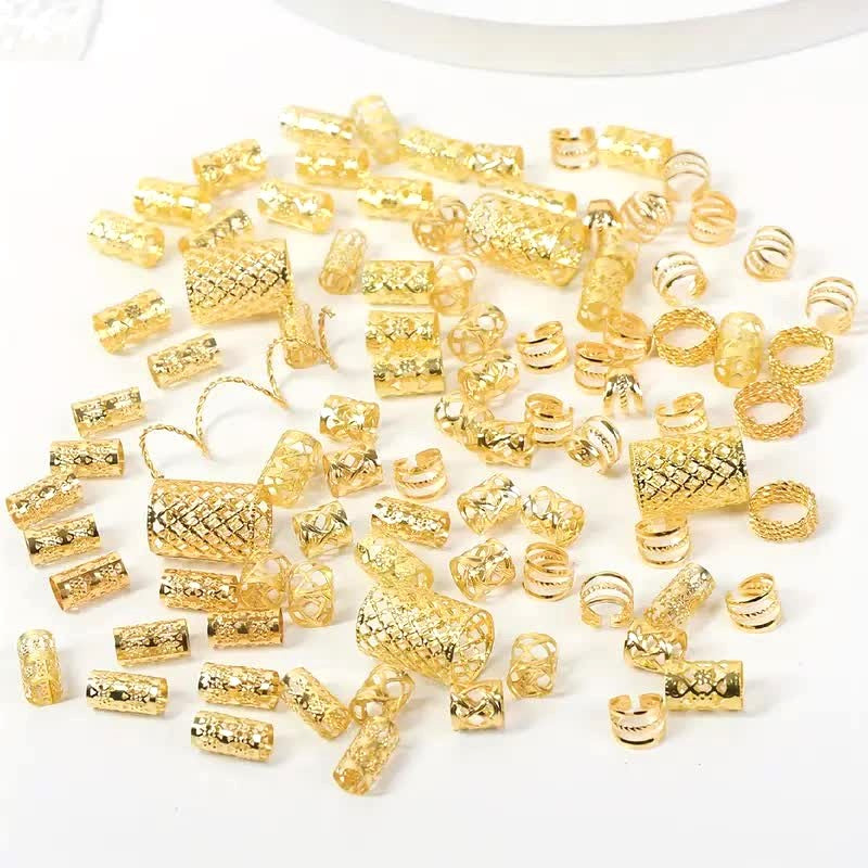 Festival Haarschmuck – 90 Stück Chräueli