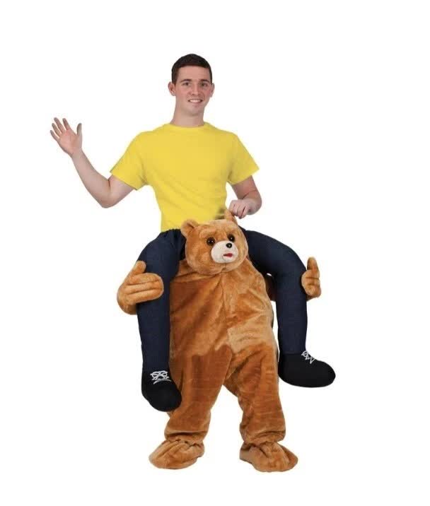 Teddybär Huckepack Kostüm Carry Me