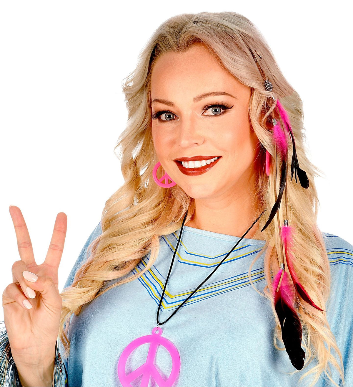 Federn Haarschmuck – Indianerin & Hippie
