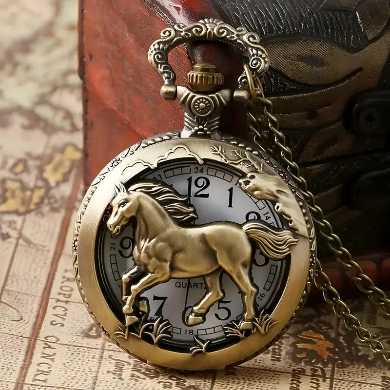 Pferd Taschenuhr – Cowboy Western