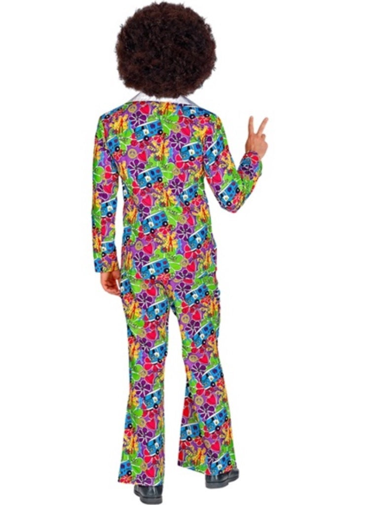 Hippie Bus Anzug – Flower Power Kostüm