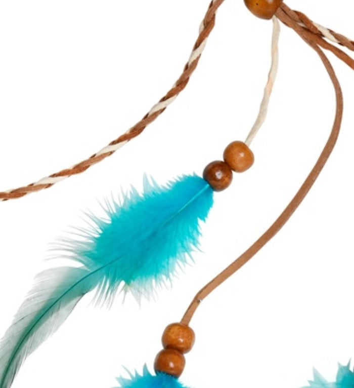 Stirnband mit Federn – Boho & Festival