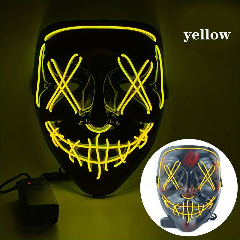 LED Maske – Purge Halloween Maske