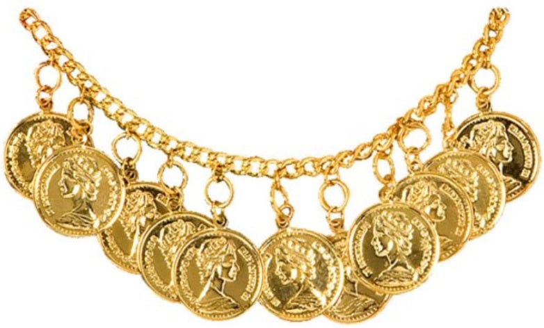 Orientalisches Fussband – Bauchtanz Armband mit Münzen
