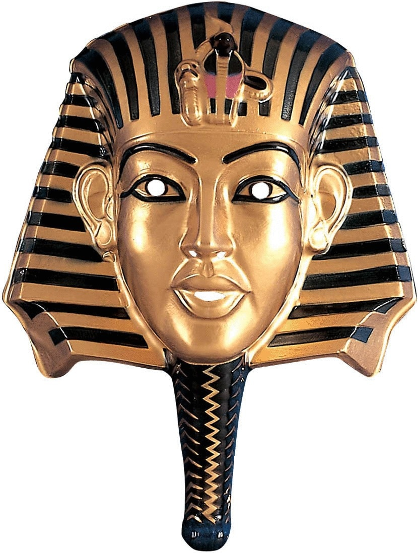 Pharao Maske Ägypten aus Plastik