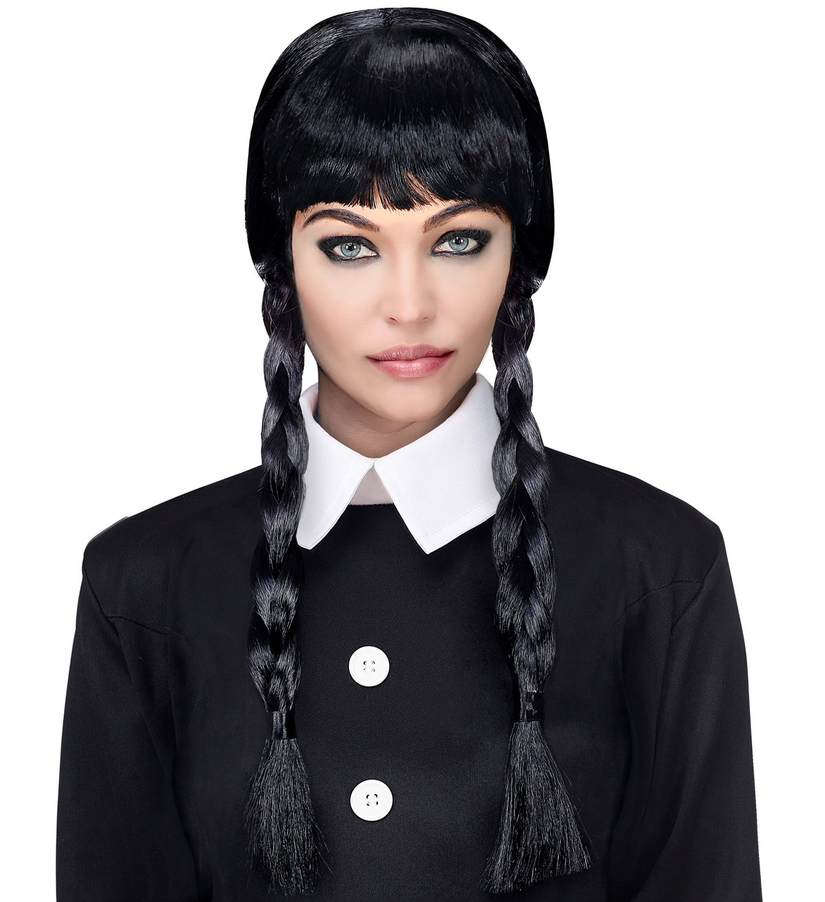 Wednesday Perücke mit Zöpfen – Addams Family