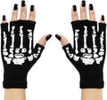 Skelett Handschuhe fingerlos – Strickhandschuhe
