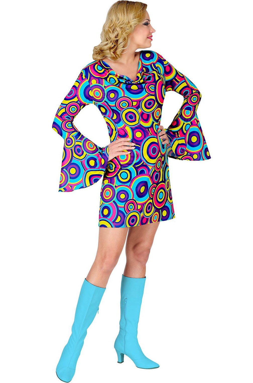 70er Jahre Kleid – ABBA Time Kleid