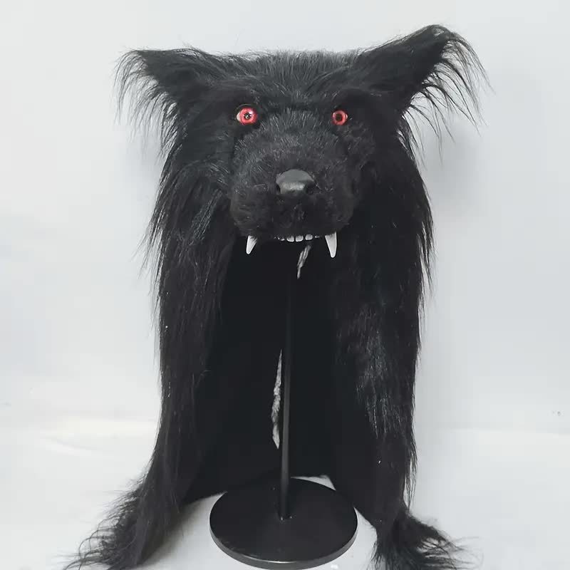 Wolf Kopfbedeckung – Wikinger Halloween