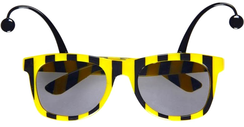 Bienen Brille mit Fühlern – Partybrille