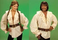 Piratenhemd mit Rüschen – Piratenbluse