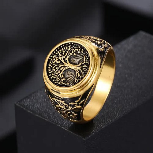 Fingerring Baum des Lebens – Keltischer Ring