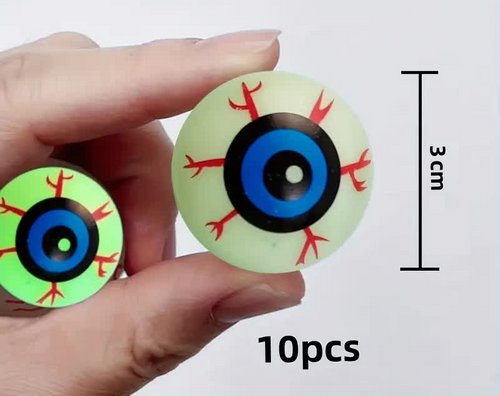 Leuchtaugen – 10 Stück Dämonen-Augen