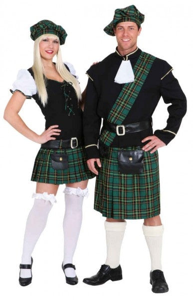 Schotte Kostüm Herren mit Kilt