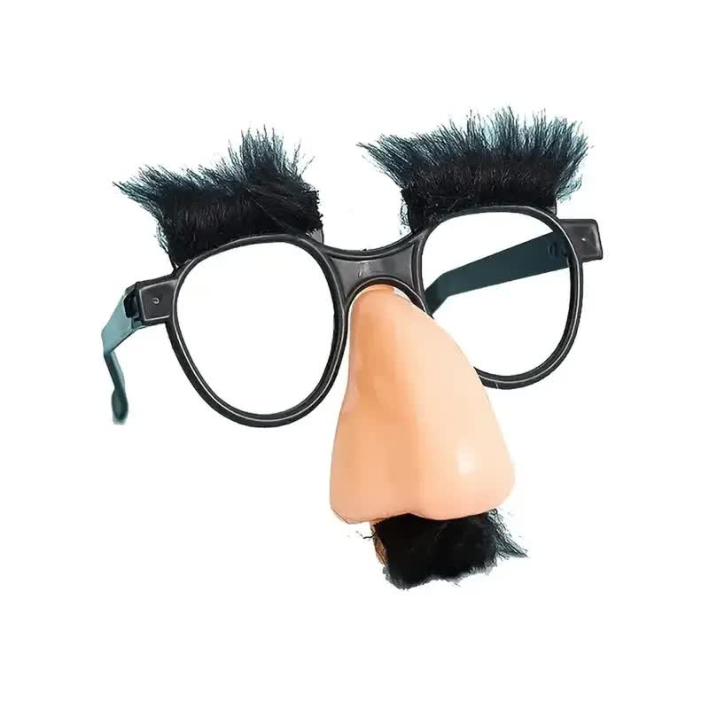 Groucho Brille mit Nase und Schnauz