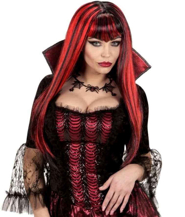 Teufelin Perücke Damen – Dark Vampiress