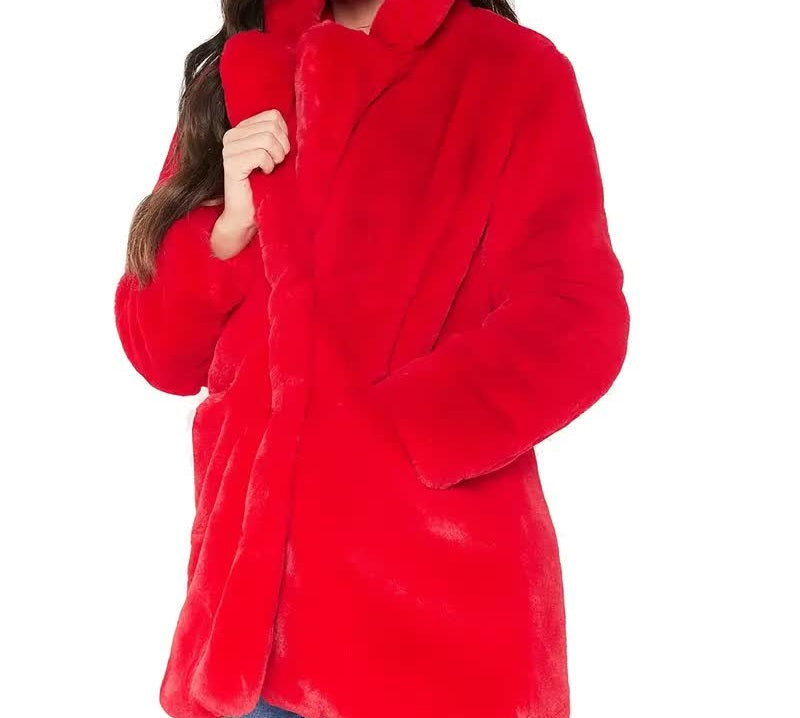 Plüschjacke – Fake Fur Jacke