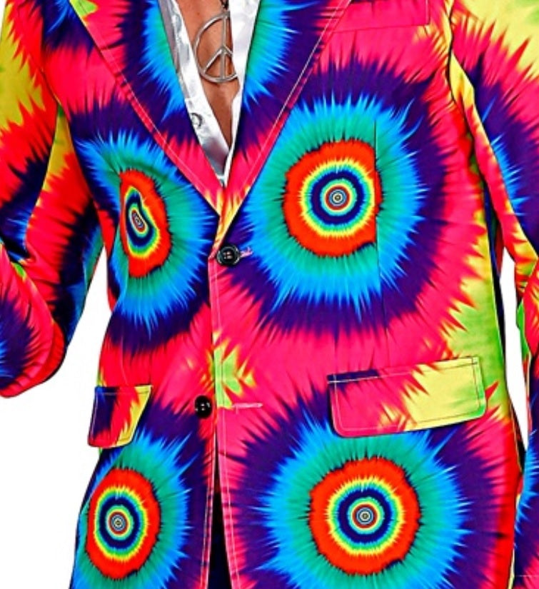 70er Jahre Anzug – Peace Hippie Anzug