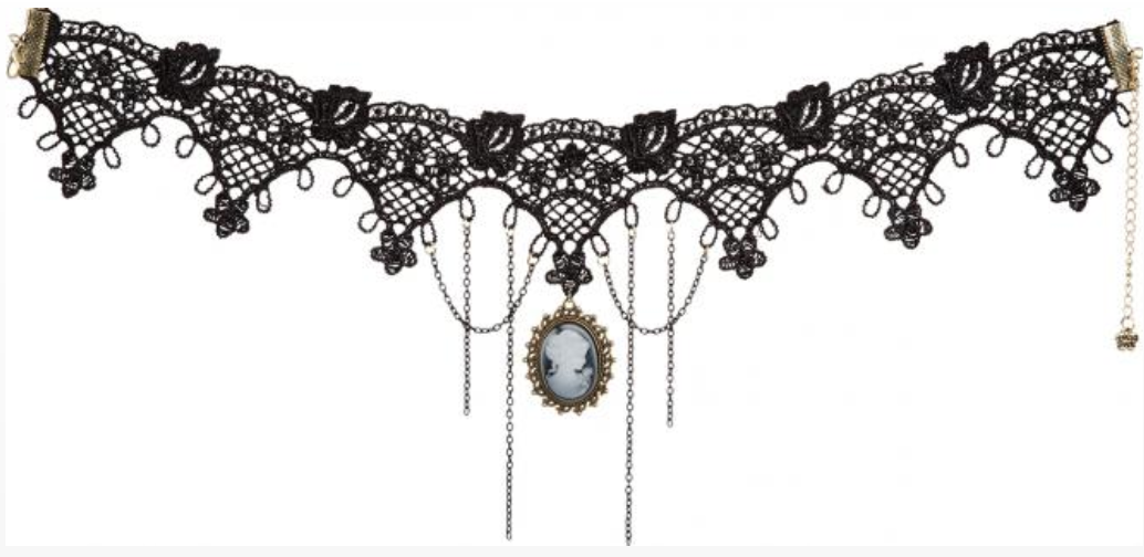 Barock Halsschmuck – Mozart & Steampunk Kette