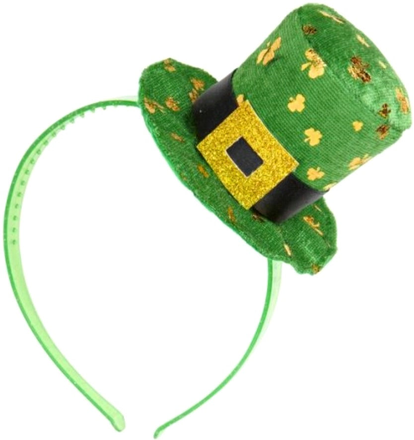 St. Patricks Day Mini-Zylinder auf Haarreif
