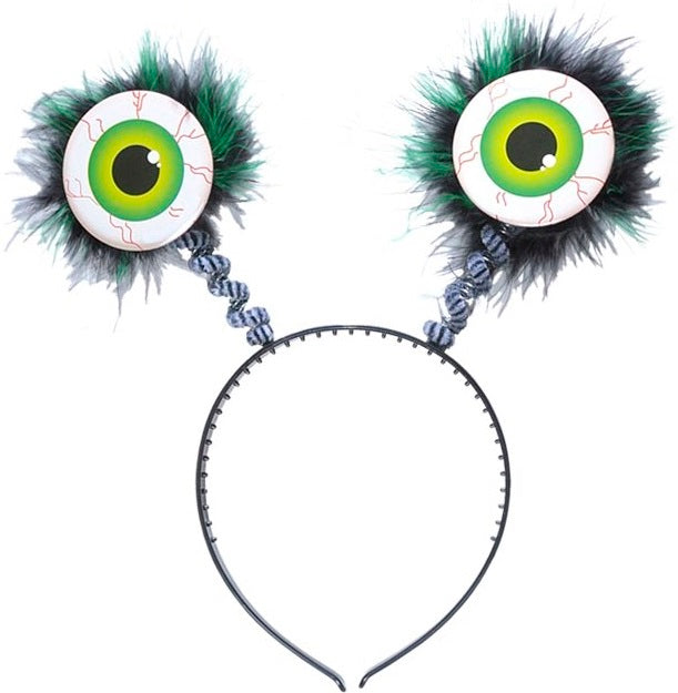 Alien Haarreif mit Augen und Antennen