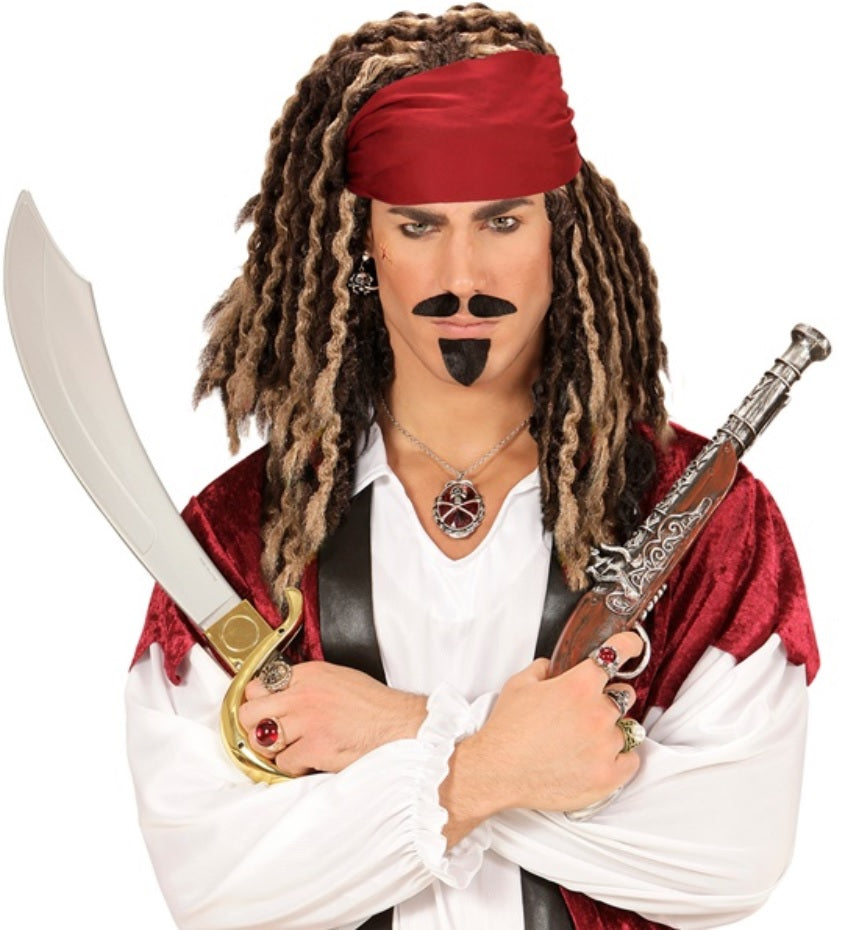 Dreadlocks Perücke für Voodoo, Piraten und Reggae