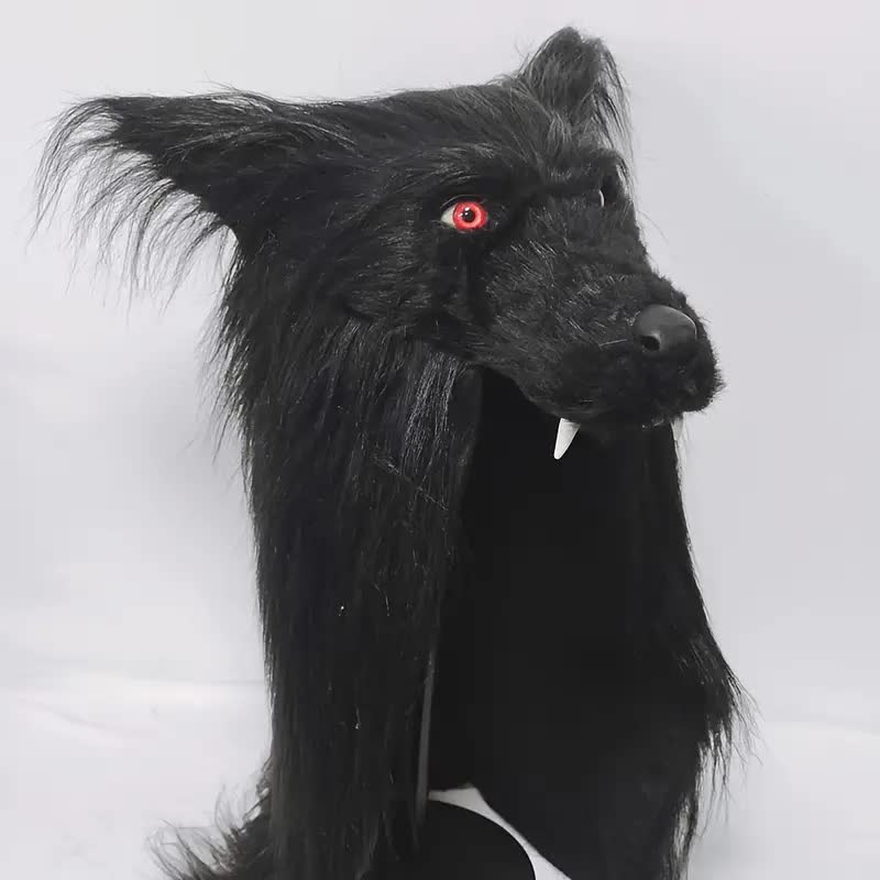 Wolf Kopfbedeckung – Wikinger Halloween