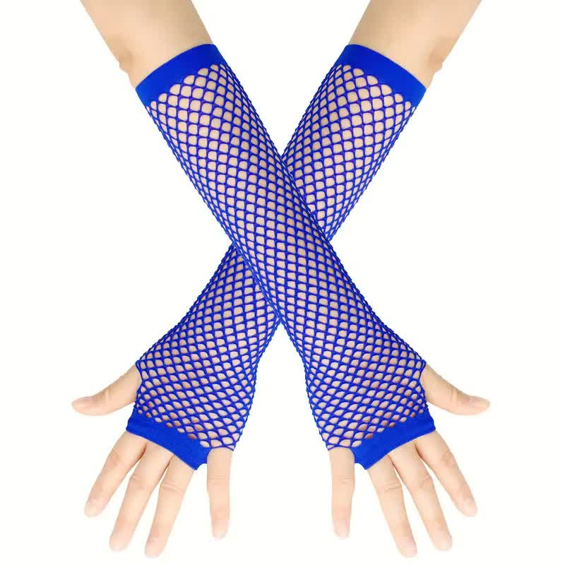 Netzhandschuhe fingerlos – Punk & Party