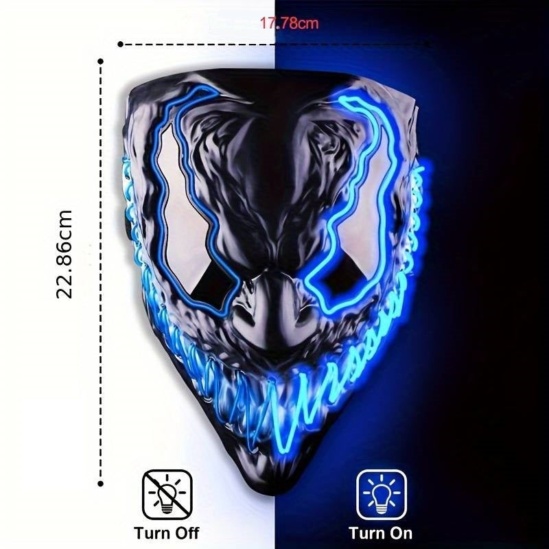 Venom LED Maske – Horror Halloween