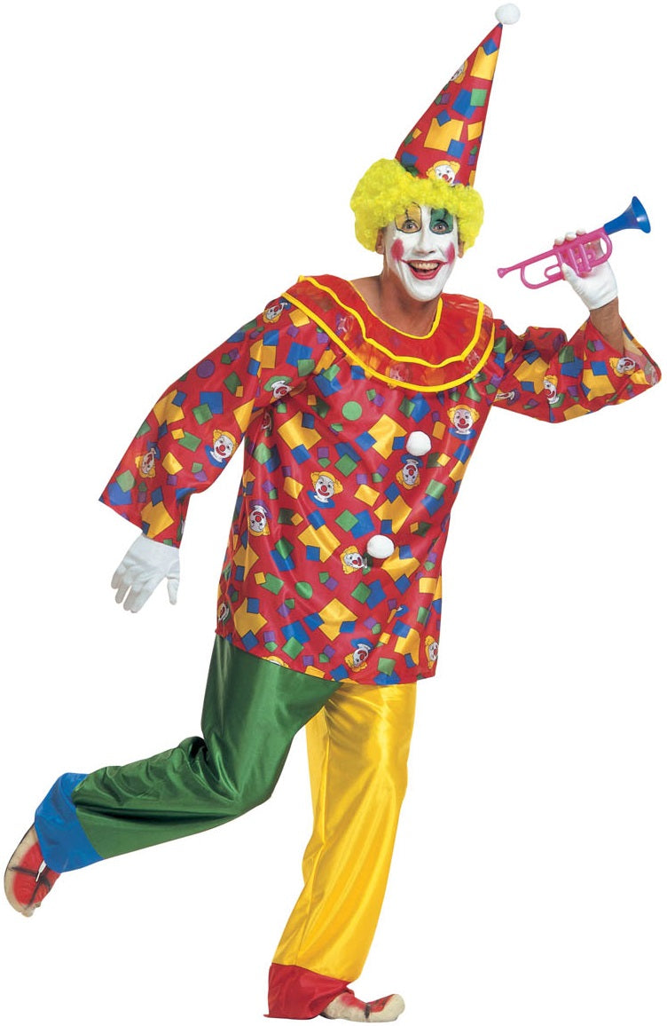 Clown Kostüm mit Kragen