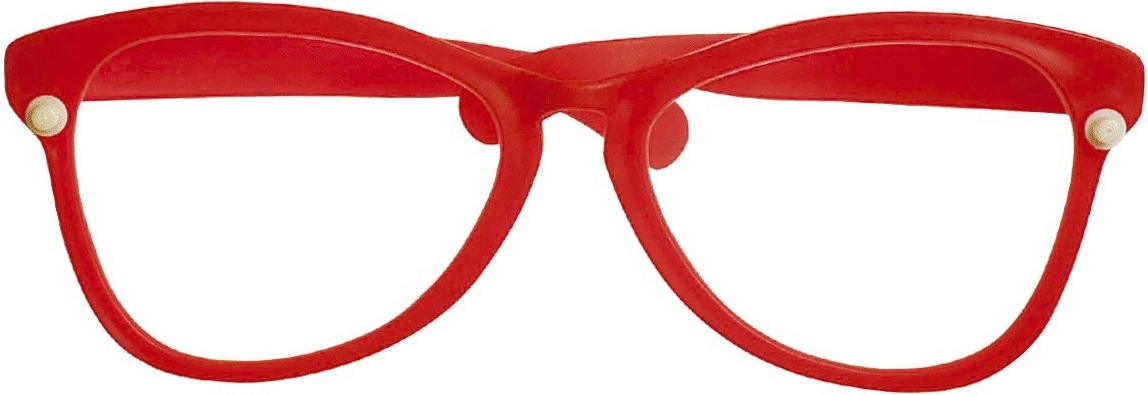 Clown Spritzbrille – Scherzbrille