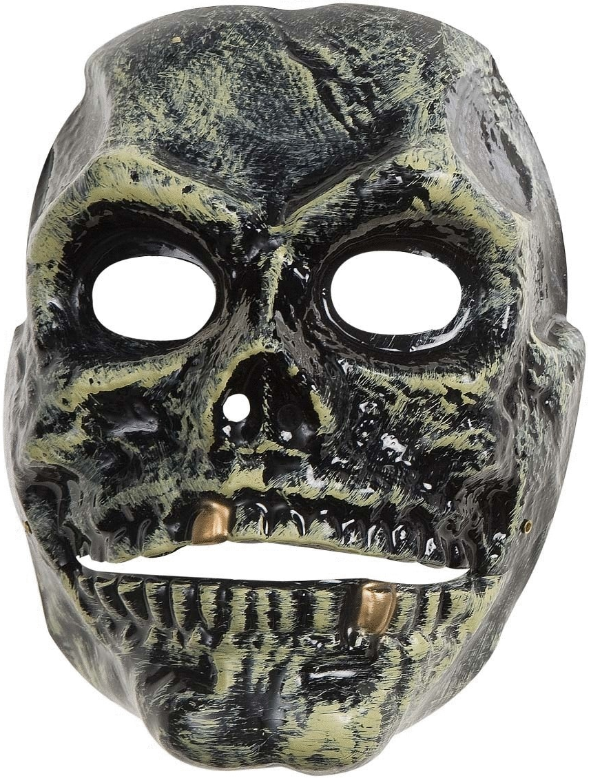 Totenkopf Maske – Pirat Plastikmaske